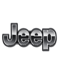 Sierelement Jeep achterzijde