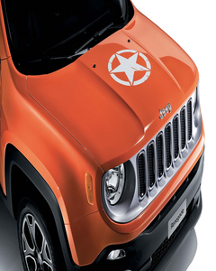 Motorkapsticker US Army Star