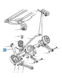 Schokdemper voor Jeep Wrangler