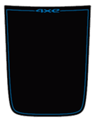 Motorkapsticker Renegade 4xe