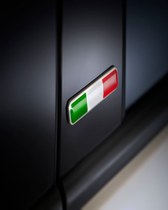 Badge Italiaanse vlag voor Fiat en Fiat Professional