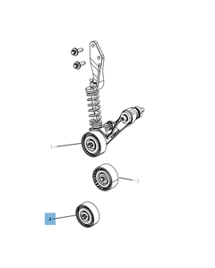 vaste riemspanner voor Jeep Compass/Patriot