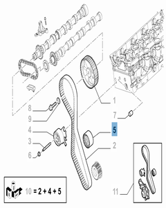 Vaste riemspanner voor Fiat Professional Scudo