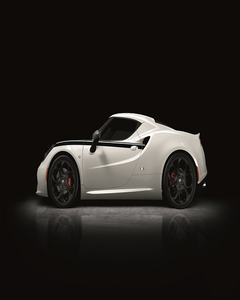 Badge Italiaanse vlag Alfa Romeo 4C