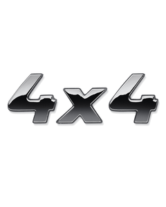 Code model Van 4X4 achterzijde voor Fiat en Fiat Professional