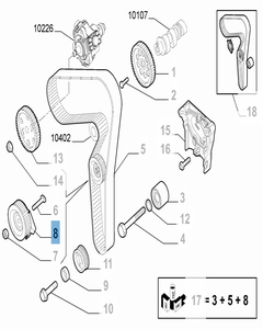 Verstelbare riemspanner
