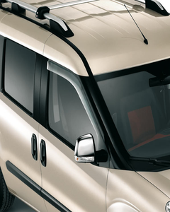 Verchroomde omhullingen voor spiegelkappen voor Fiat en Fiat Professional Doblo