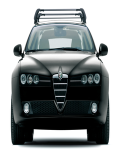 Aluminium dakrails voor Alfa Romeo 159