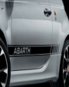 ABARTH-SPORTSTRIPING - ZWART