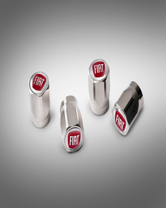 Ventieldoppen met Fiat-logo