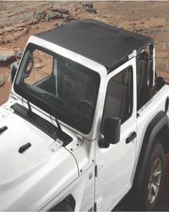 SOFTTOP ZONNESCHERM VAN VINYL - 2-DEURS